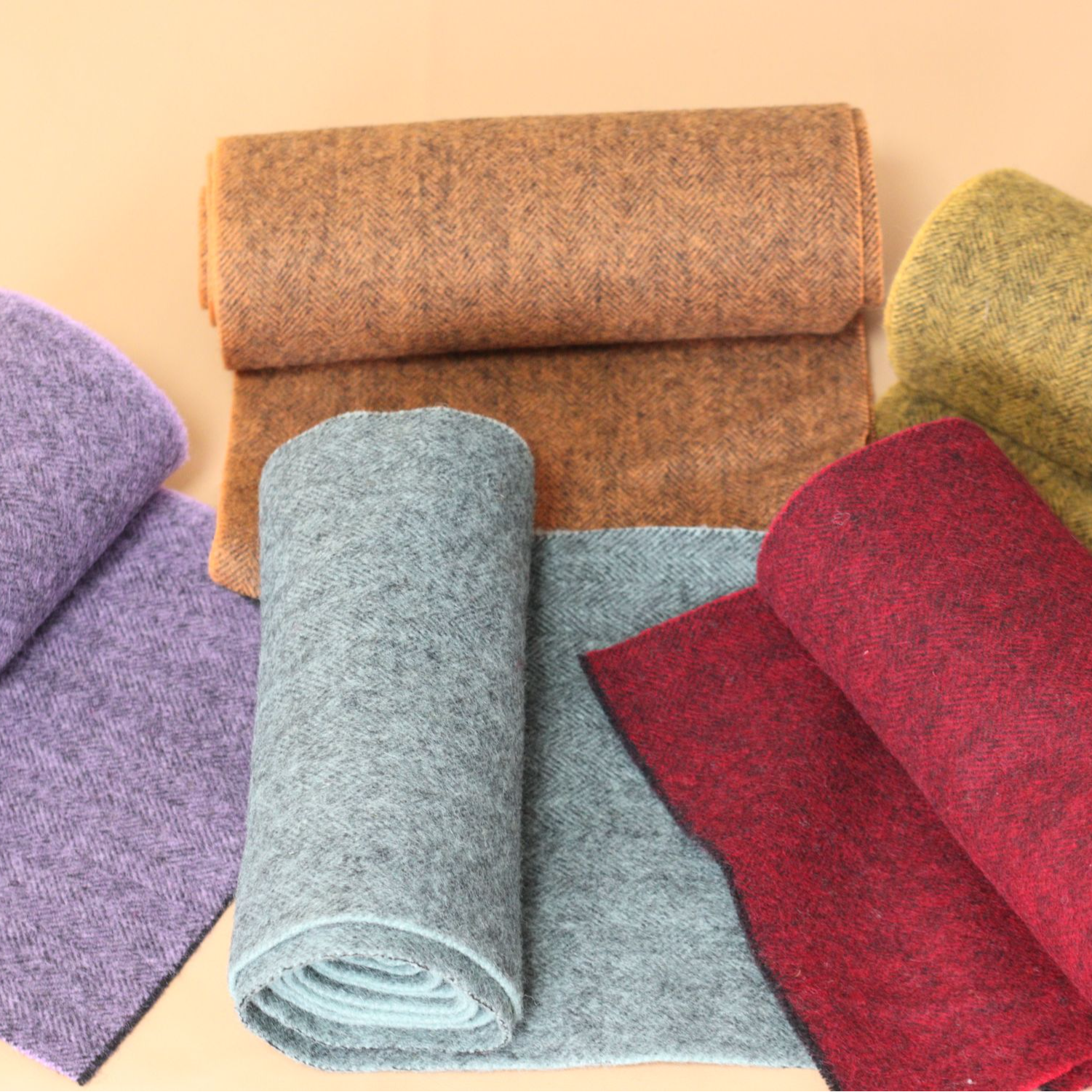 9色羊毛围巾百搭保暖