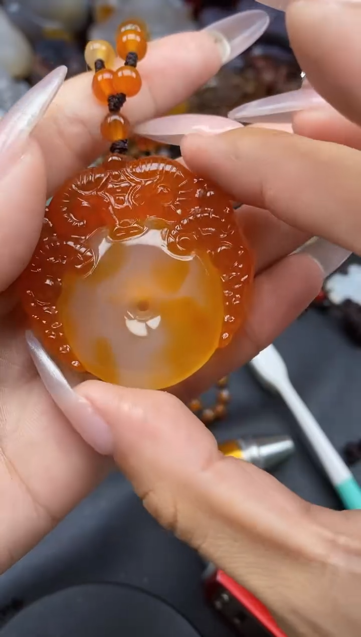 【闪购商品】玛瑙/玉髓颈饰未镶嵌ll