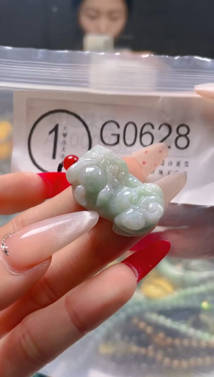 【闪购商品】翡翠颈饰未镶嵌/G/翡翠A货一图一物