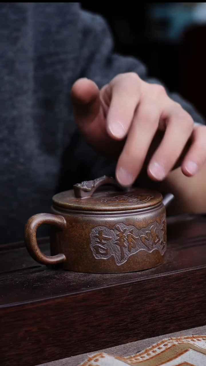 茶壶紫砂宜兴柴烧紫砂壶