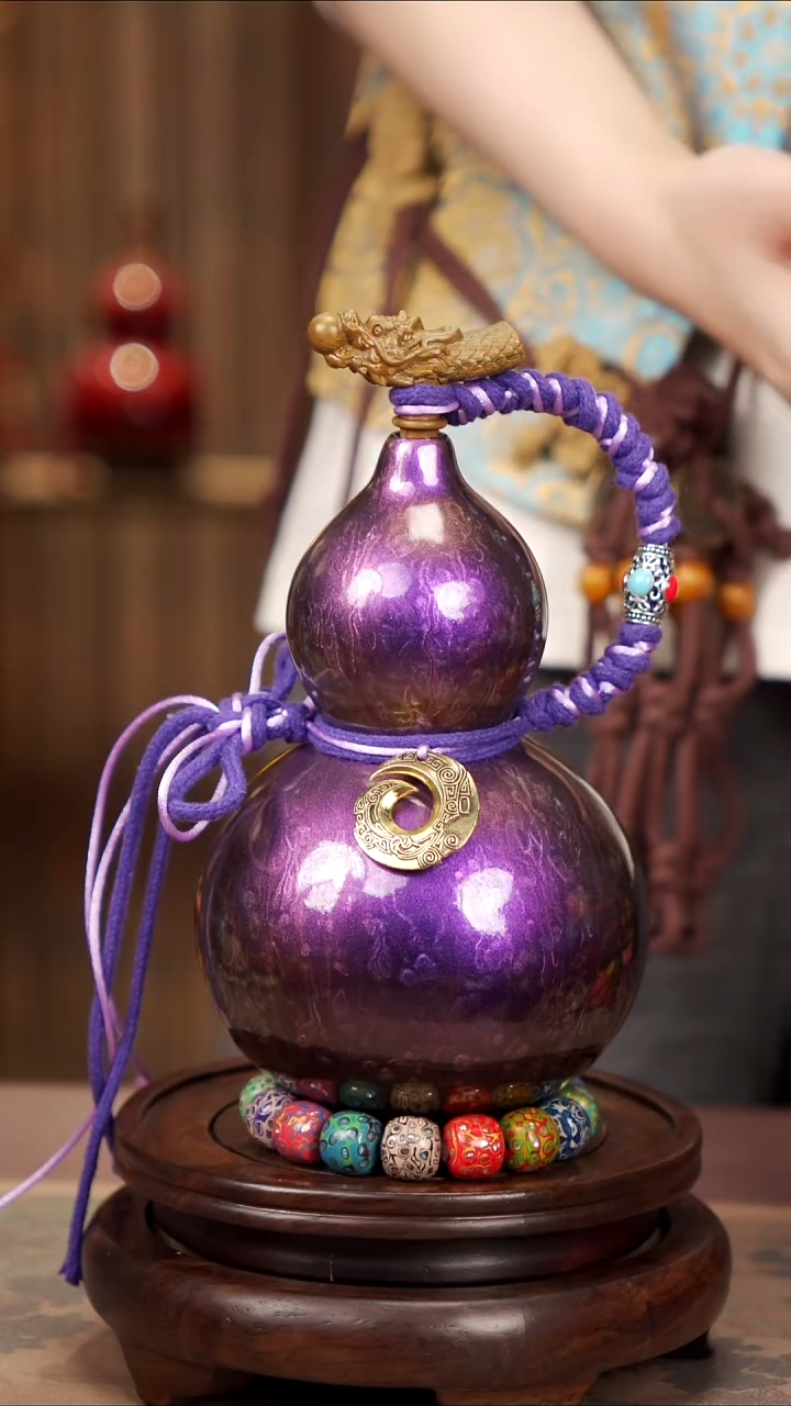 【闪购商品】122易林高端工艺大漆酒葫芦--248