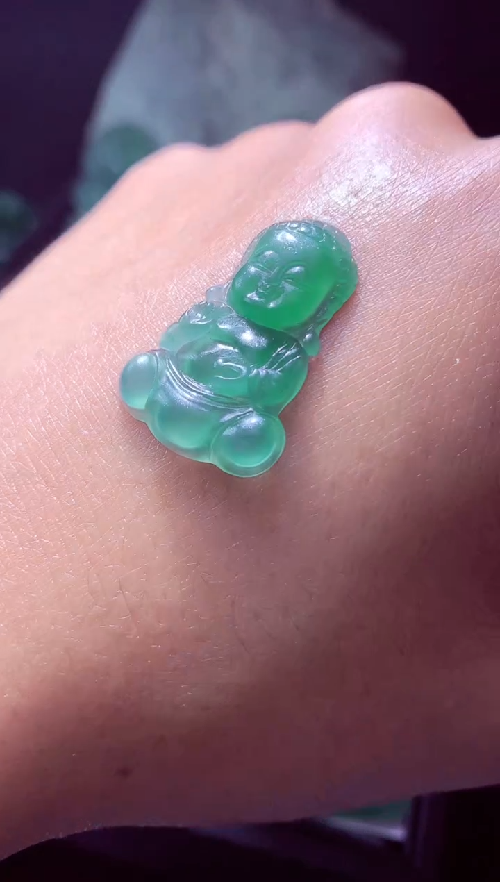 未镶嵌定制翡翠兴*天然翡翠A货 官方基地发货19