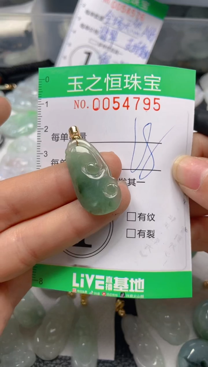 【闪购商品】翡翠未镶嵌颈饰闪购0054795