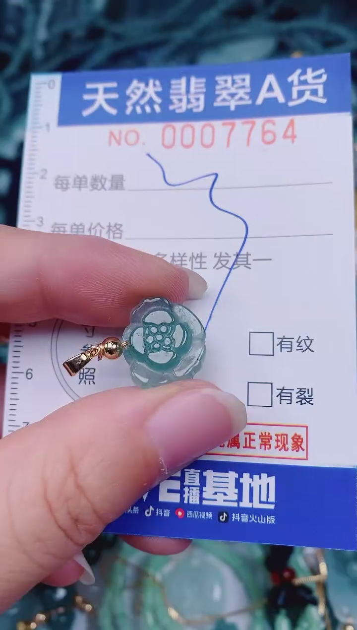 颈饰未镶嵌翡翠00007764