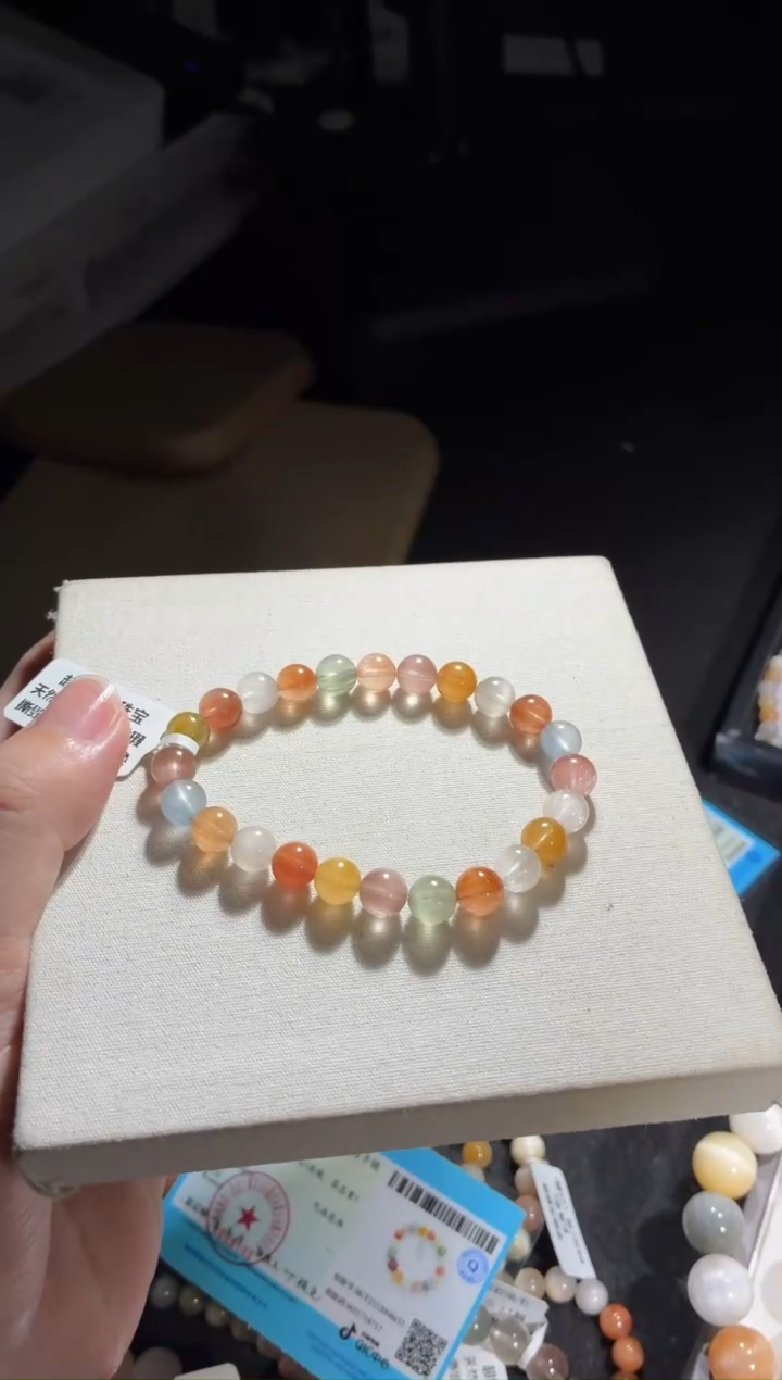 未镶嵌手链水晶203号多样性发一Q 7+