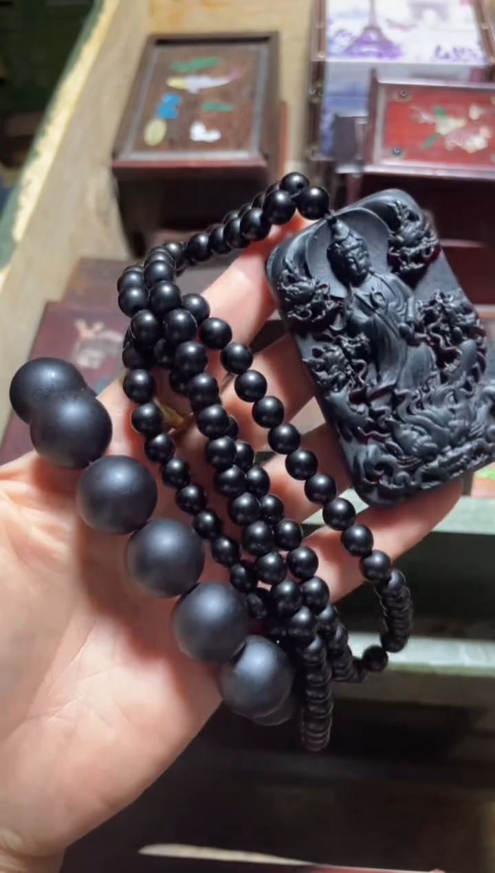 【闪购商品】圆珠手串+观音