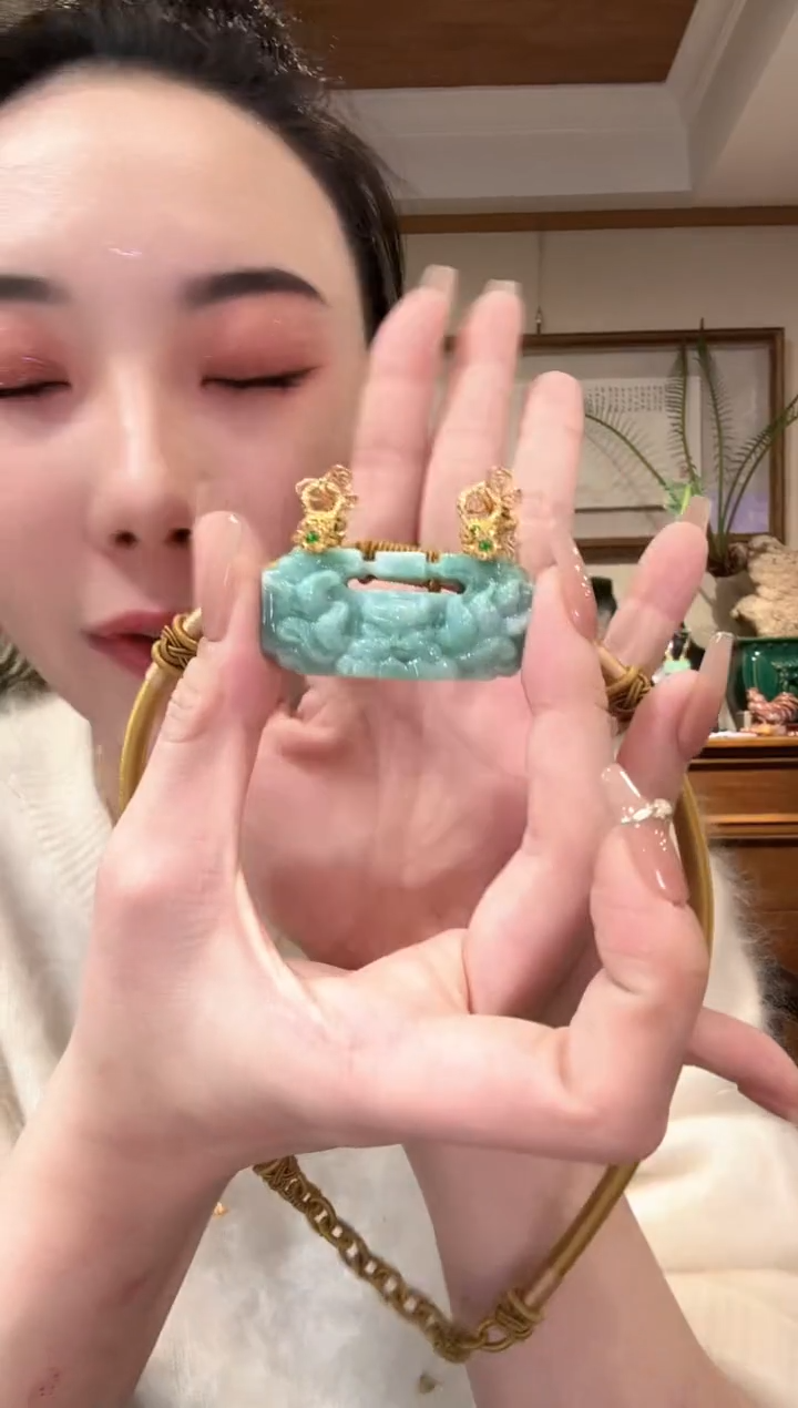 【闪购商品】翡翠颈饰未镶嵌国风