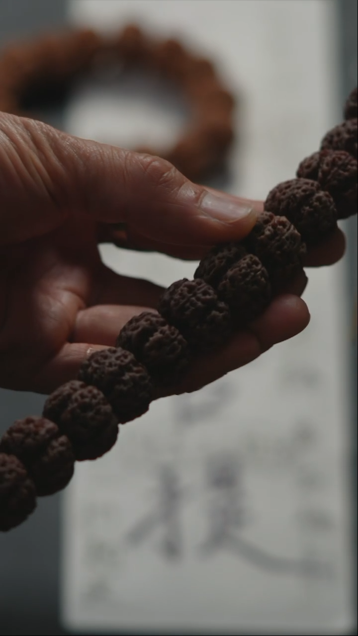 金刚菩提手串金刚菩提原生态私人订制22号20尺