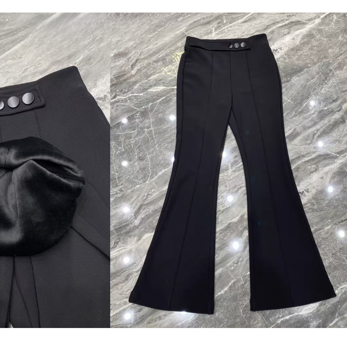 Phm秋冬新款显瘦马蹄裤JMH 6135