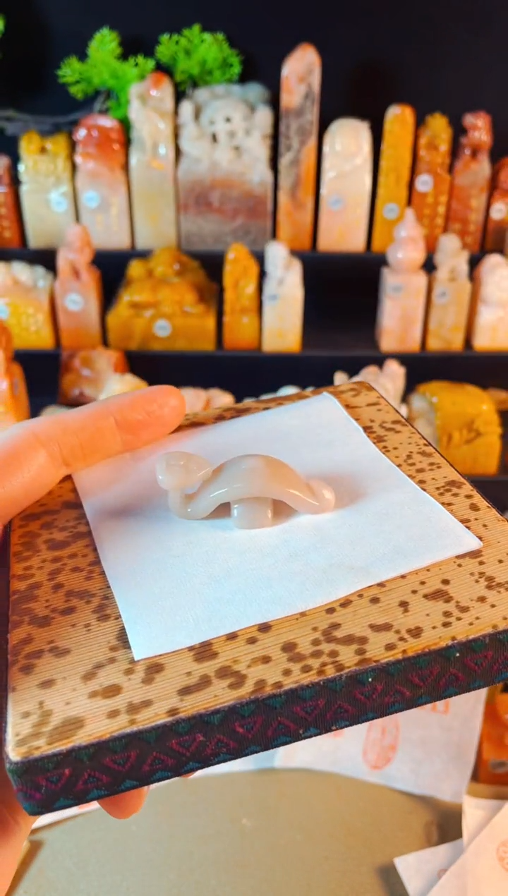 【闪购商品】老挝石印石摆件*不含篆刻