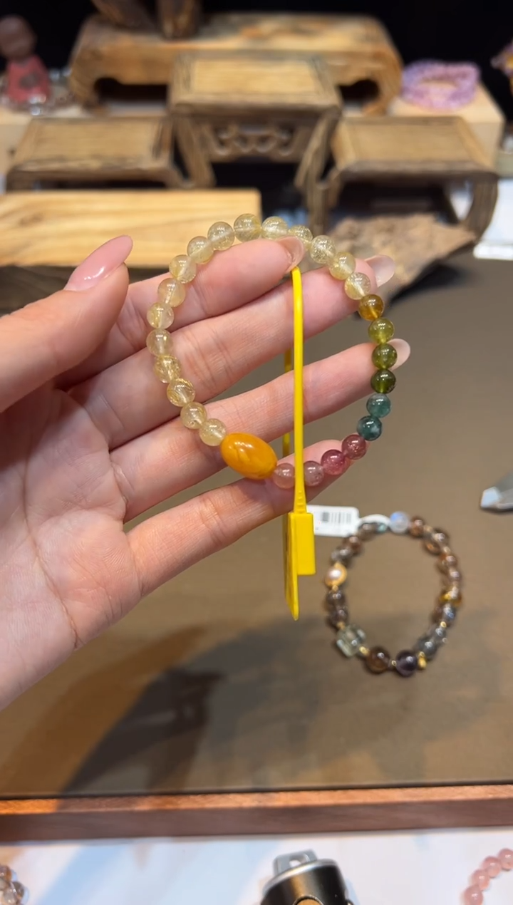 未镶嵌手链碧玺手饰@@