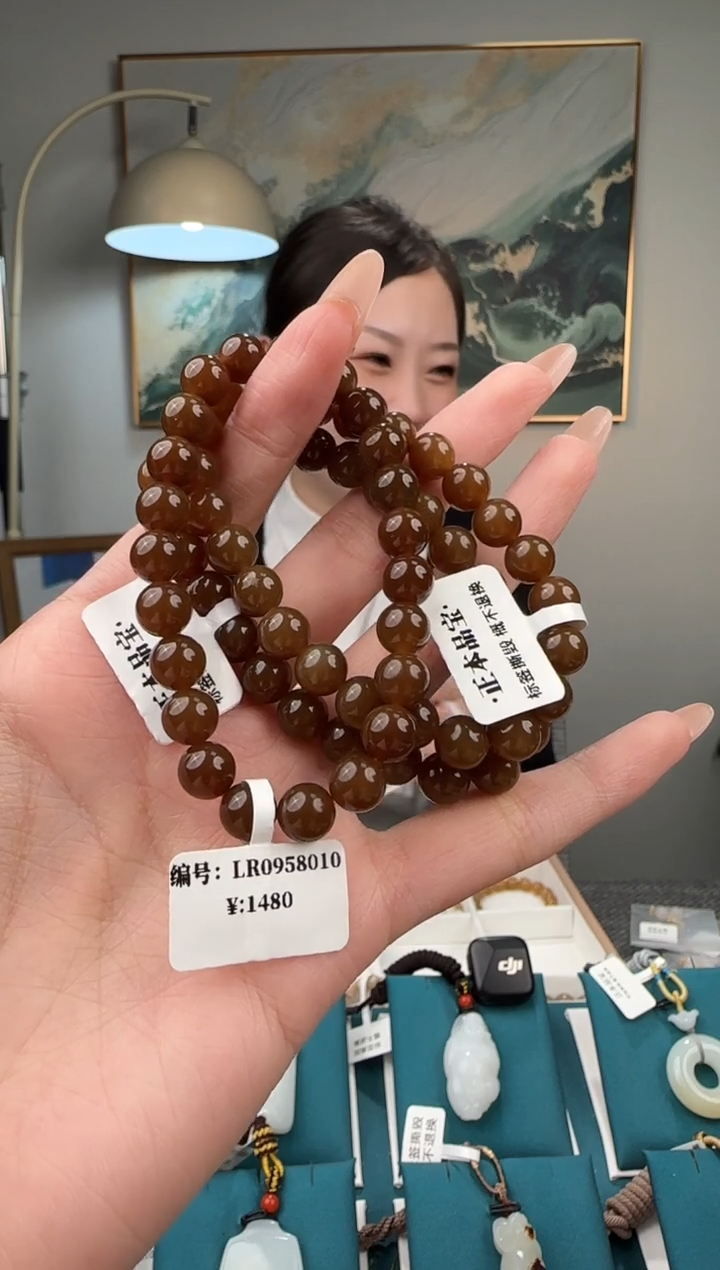 未镶嵌手串和田玉LR