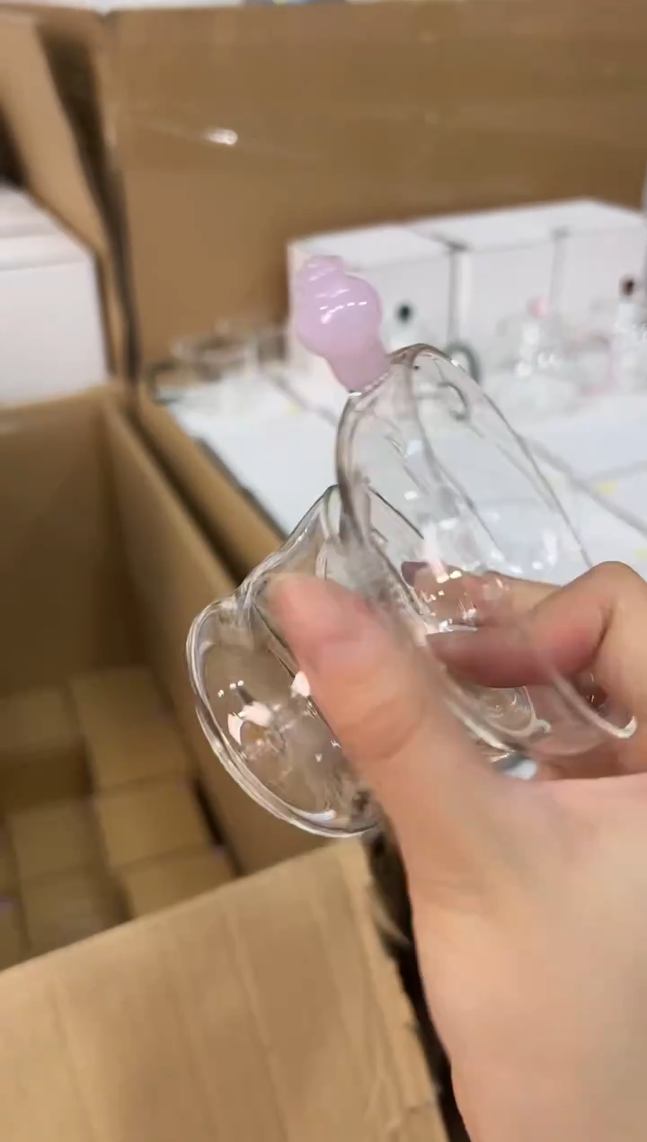 粉色一体茶漏简易包装