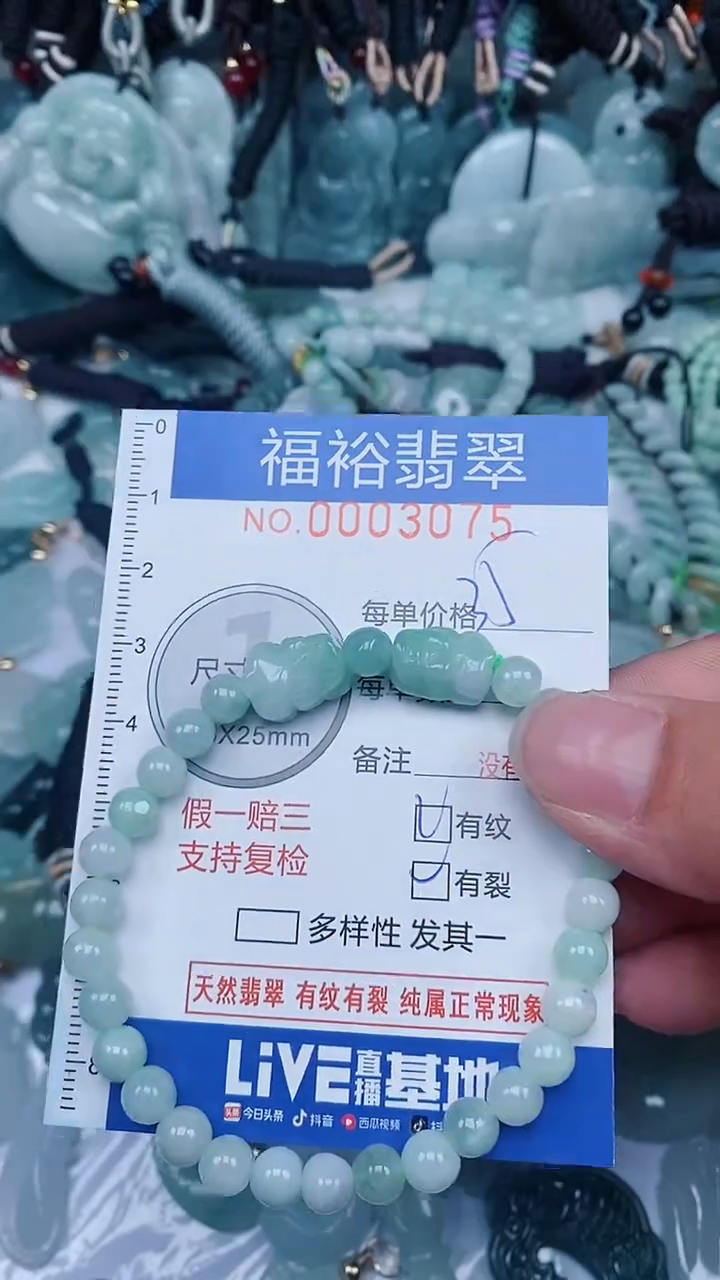 【闪购商品】翡翠颈饰未镶嵌...0003075