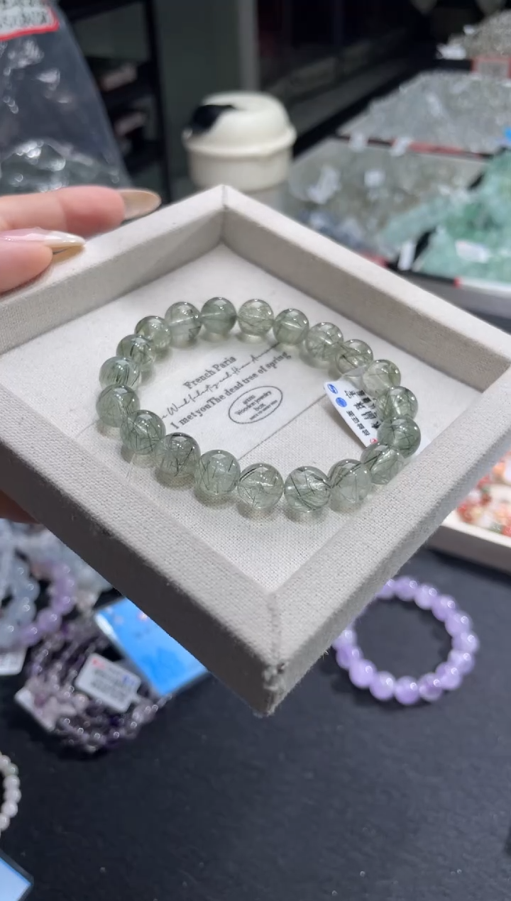 水晶手链未镶嵌130号 多样性发一9+