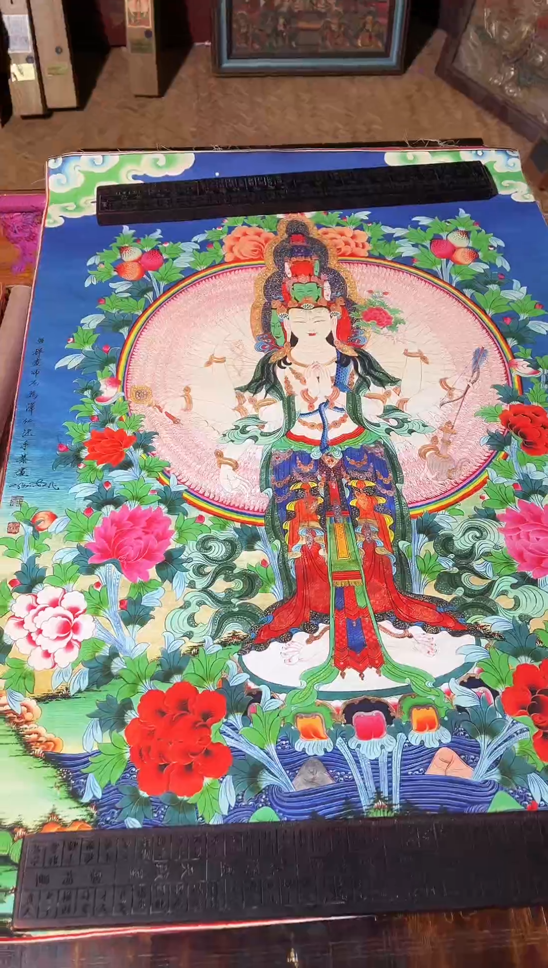 卷轴画东东唐卡tk16