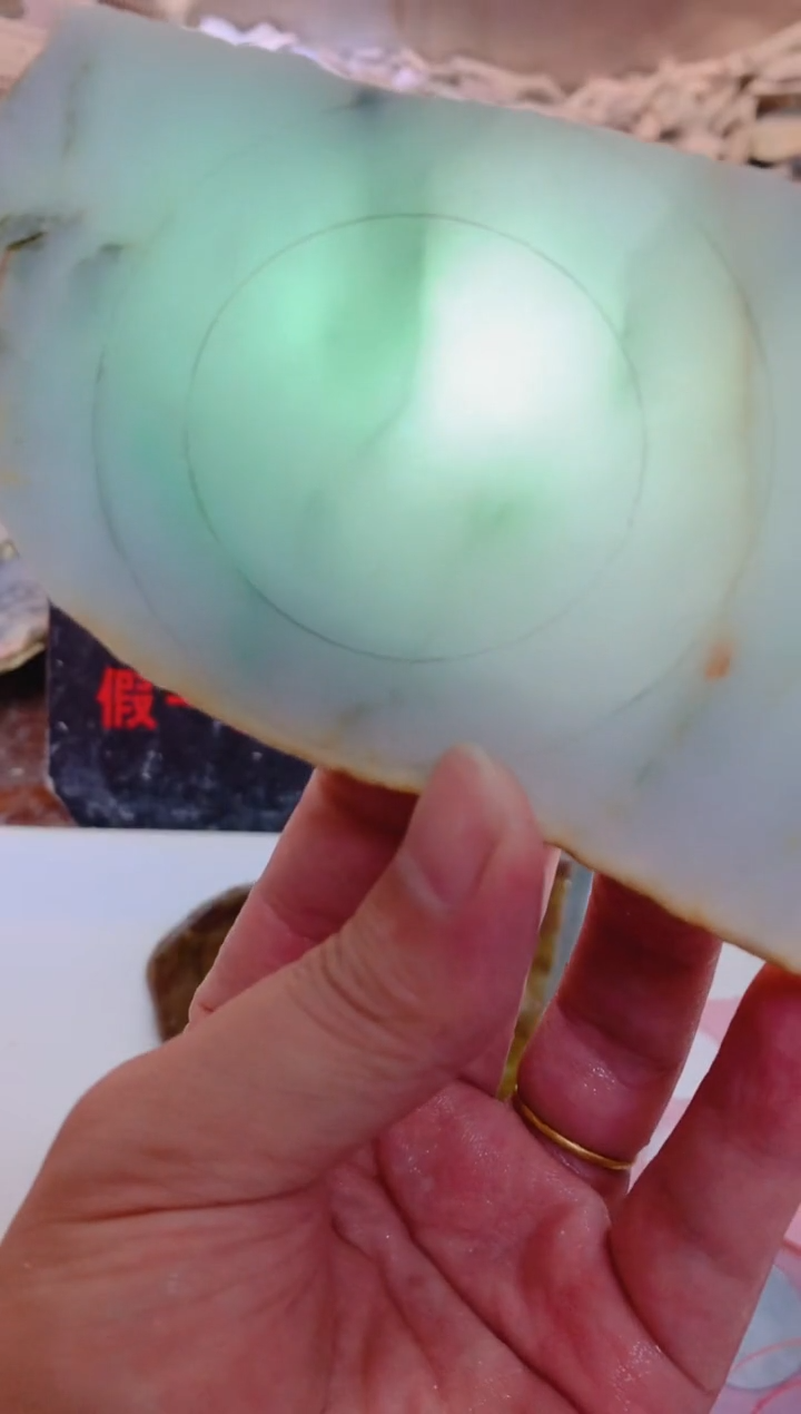 裸石翡翠0朱0翡翠珠宝928