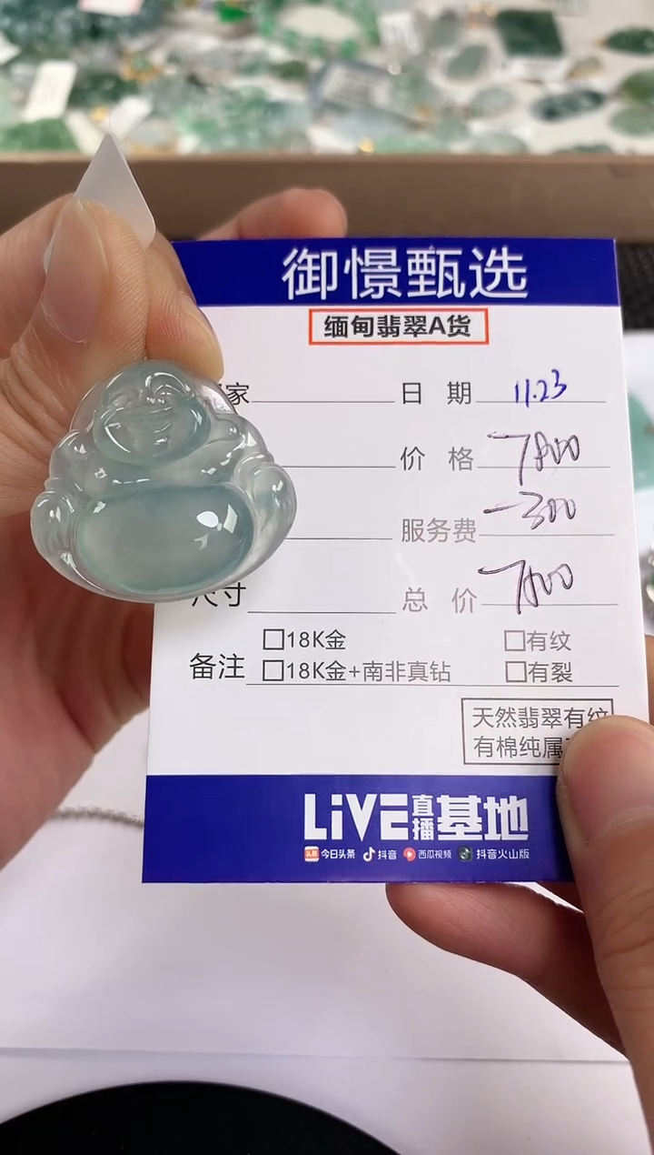 颈饰未镶嵌翡翠163