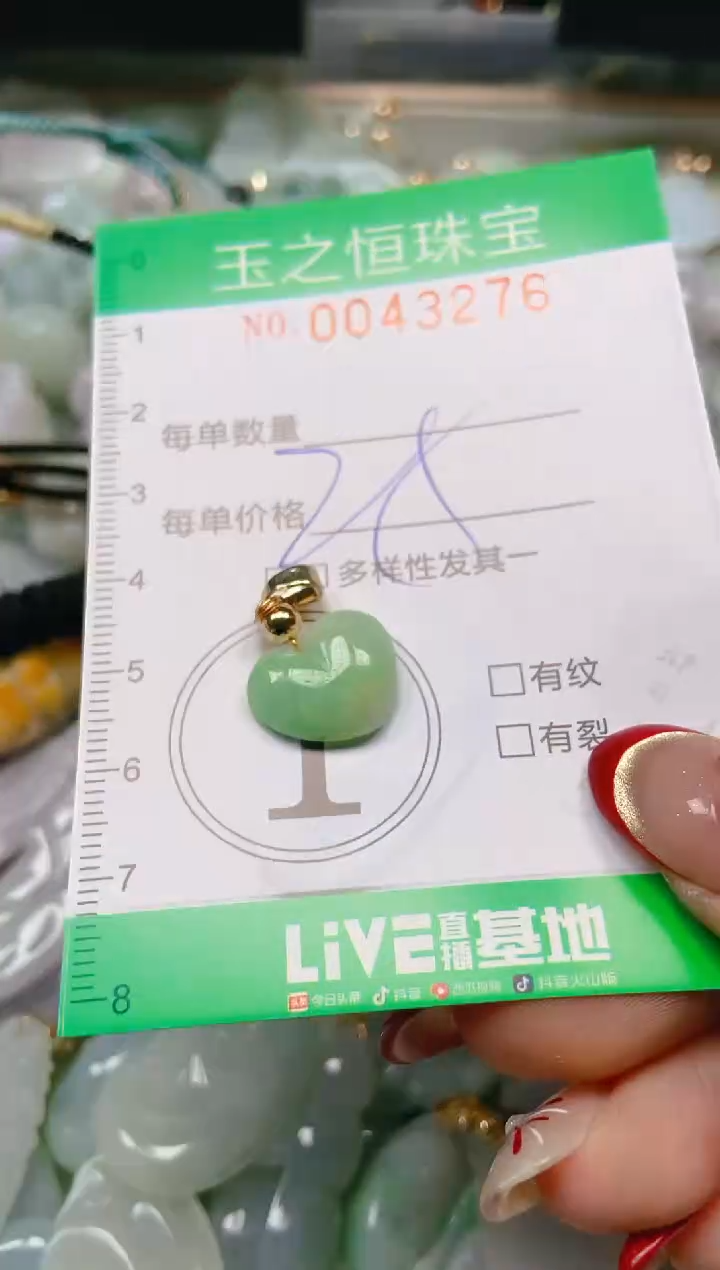 【闪购商品】翡翠颈饰未镶嵌闪购0043276