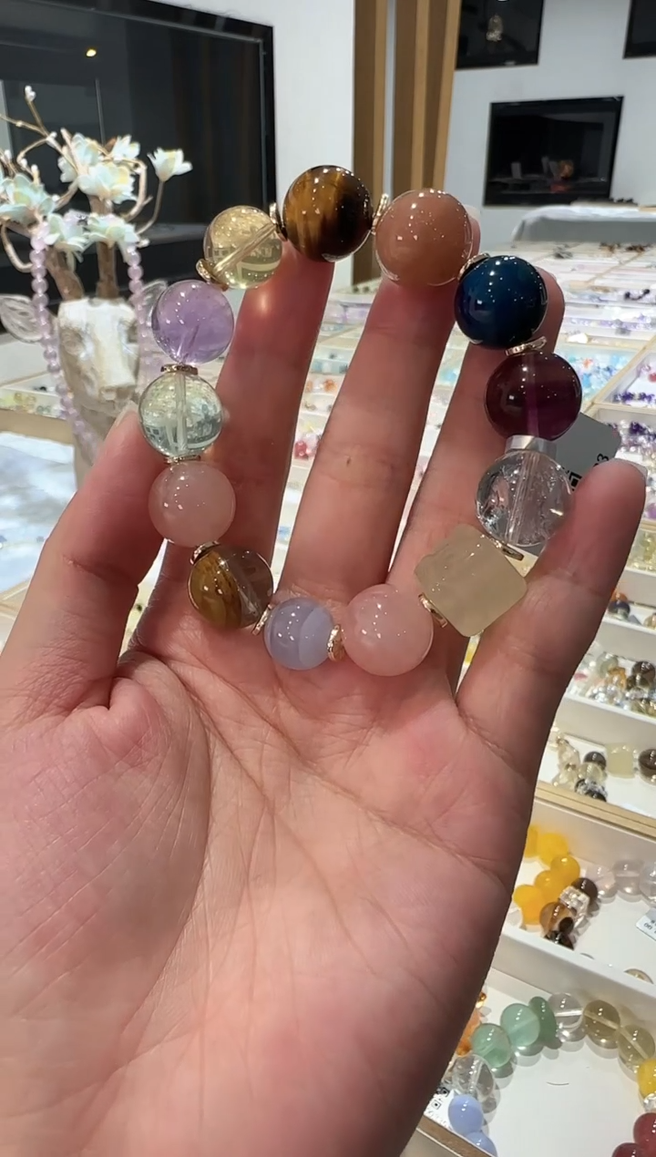 未镶嵌手串水晶手串