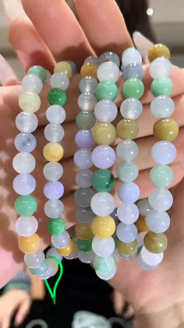 【闪购商品】翡翠手串未镶嵌手串多样性发一XJ