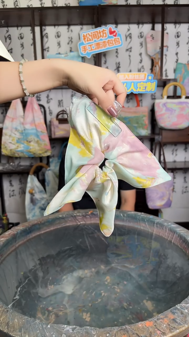 布艺非金属方巾发圈212号