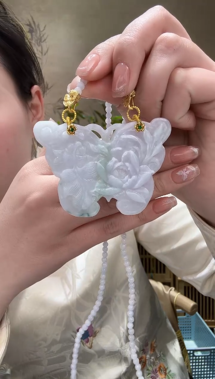 【闪购商品】翡翠颈饰未镶嵌吊坠