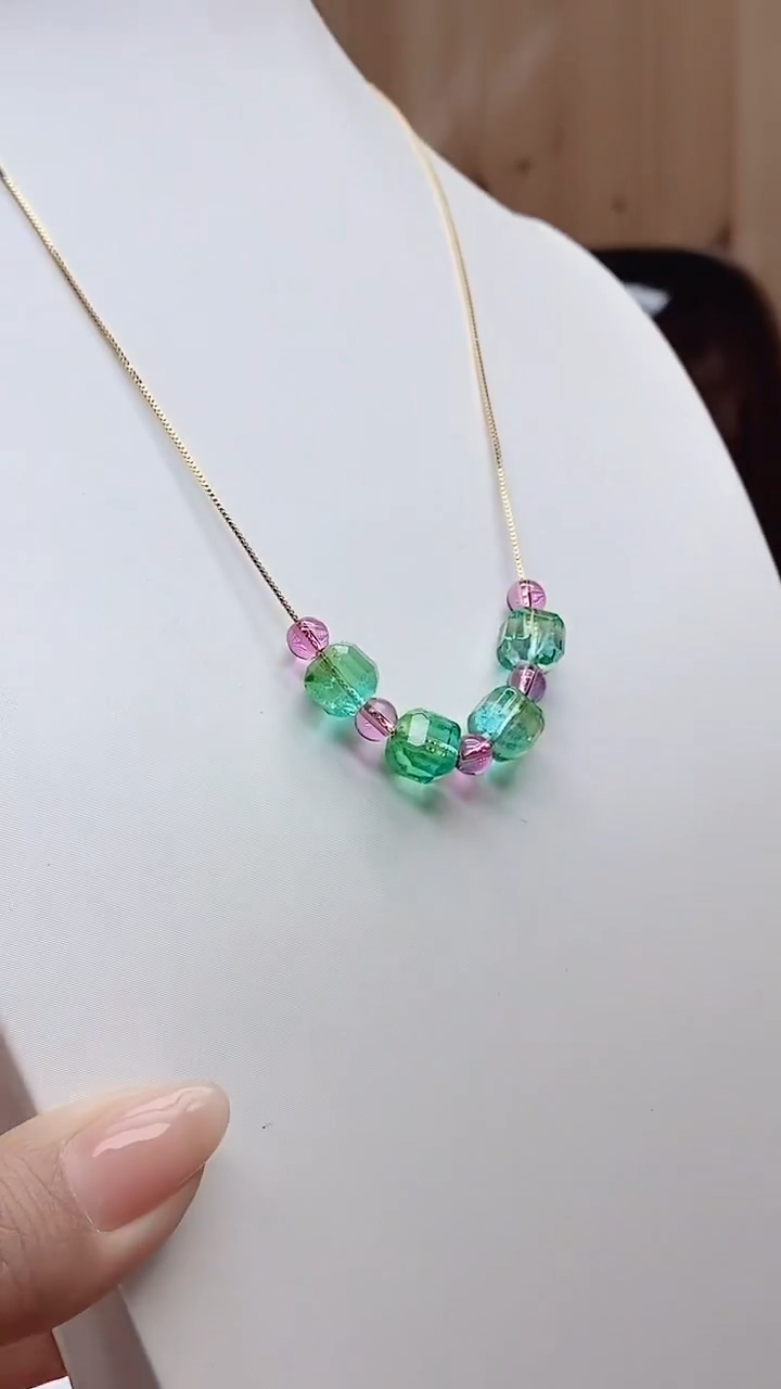 无非金属  碧碧 共生方糖  项链