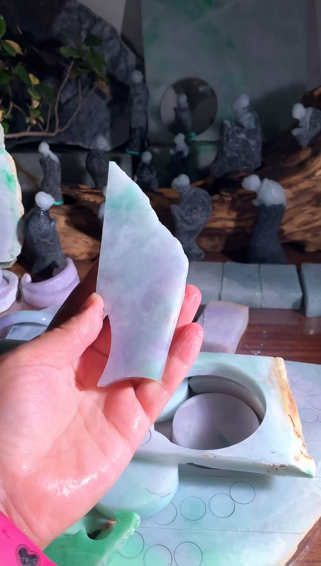 【闪购商品】翡翠吊坠(不含链)未镶嵌E61