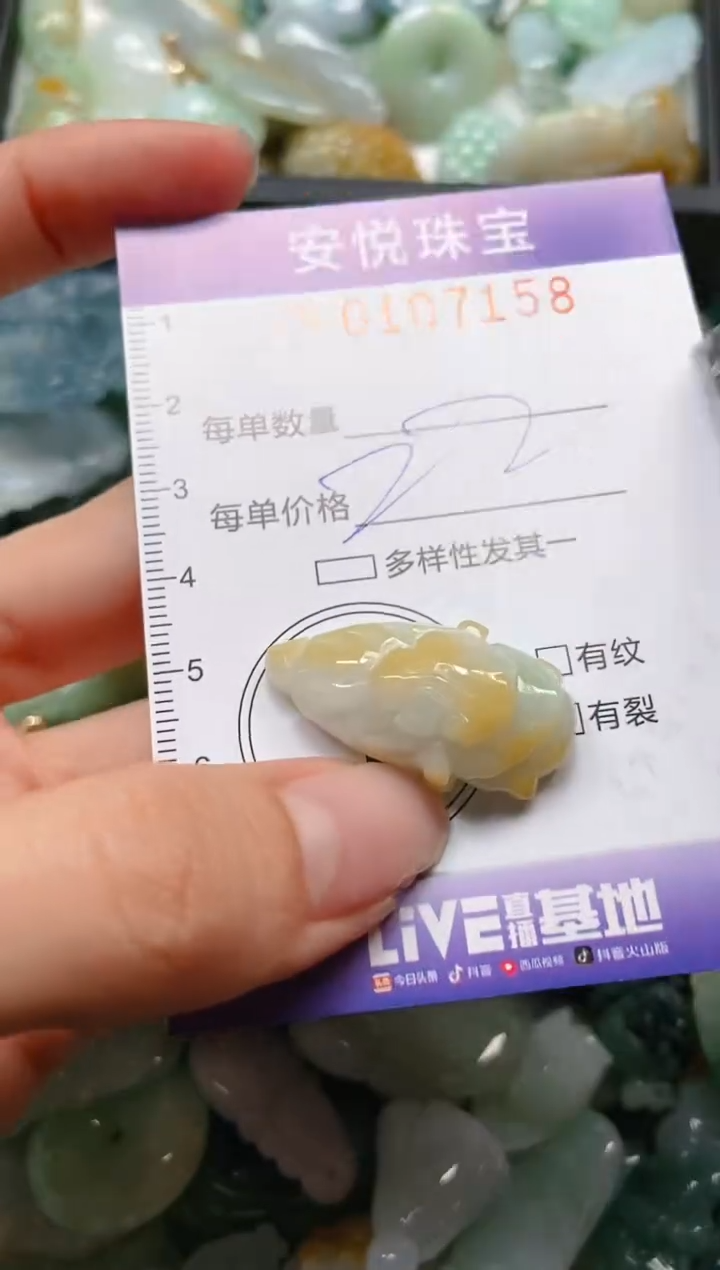 【闪购商品】翡翠颈饰未镶嵌闪购0107158