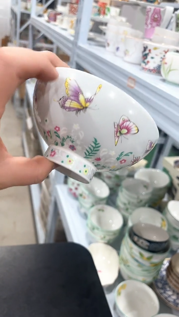 杯子骨瓷（简装）5寸碗一个