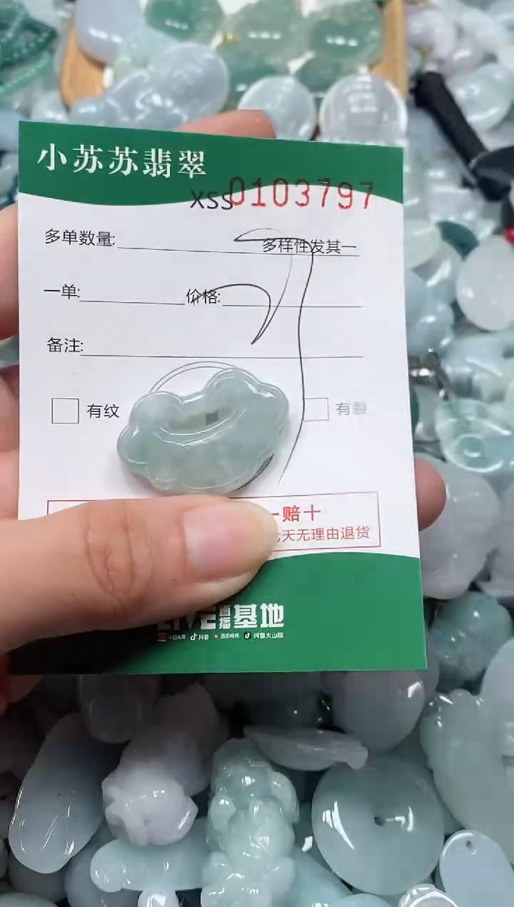 【闪购商品】翡翠颈饰未镶嵌闪购商品0103797