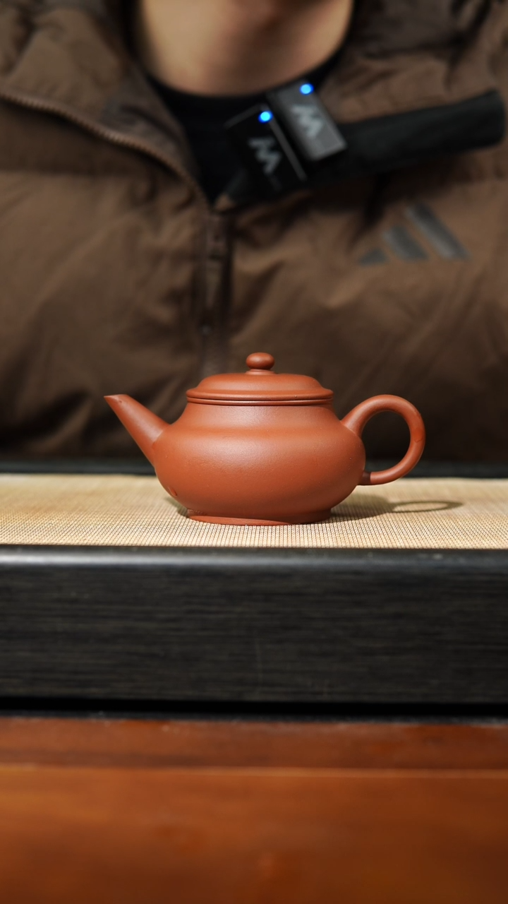 【闪购商品】紫砂茶壶赵庄朱泥水平，140cc