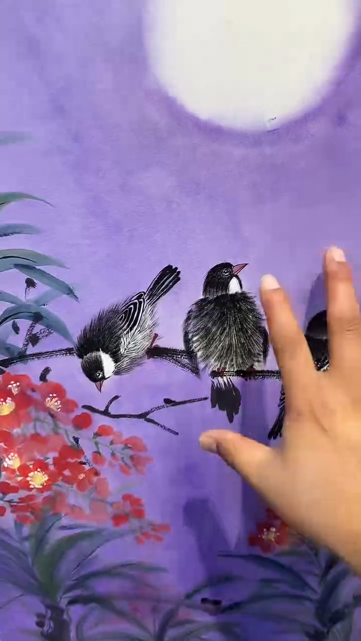 国画画都展厅明德老师国画作品10