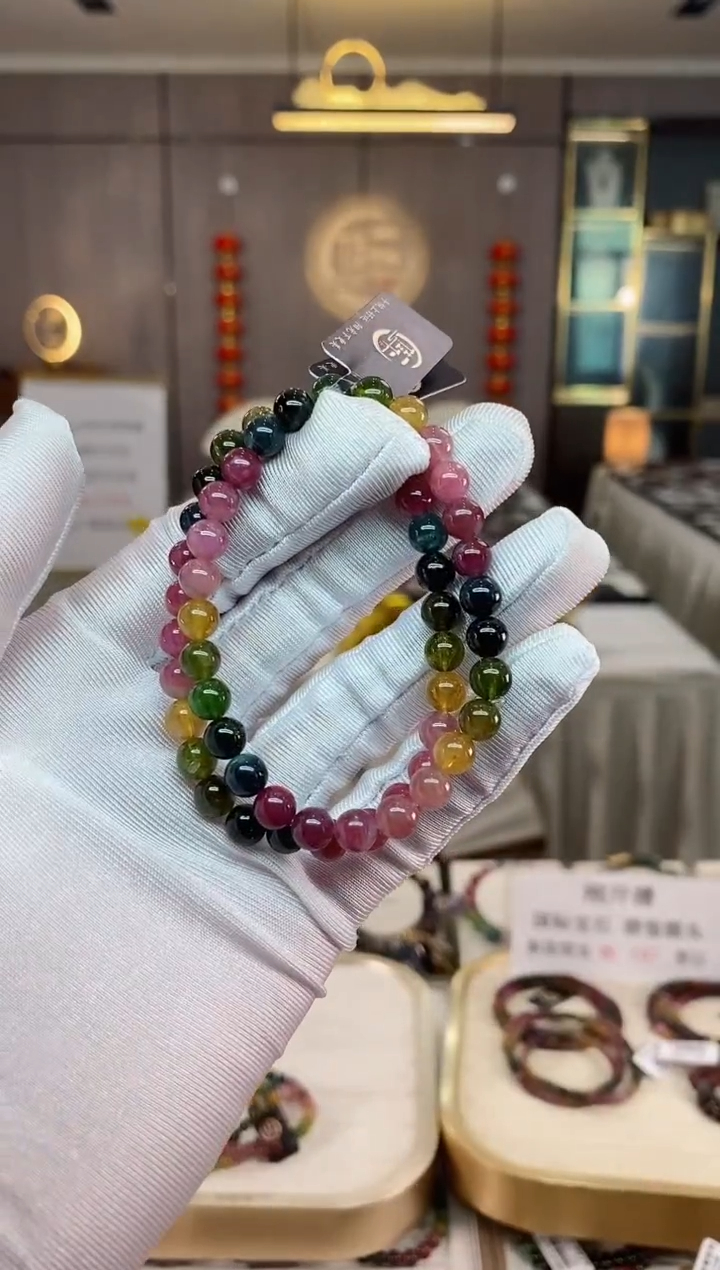【闪购商品】碧玺单圈手串未镶嵌（多样性发一条）xion