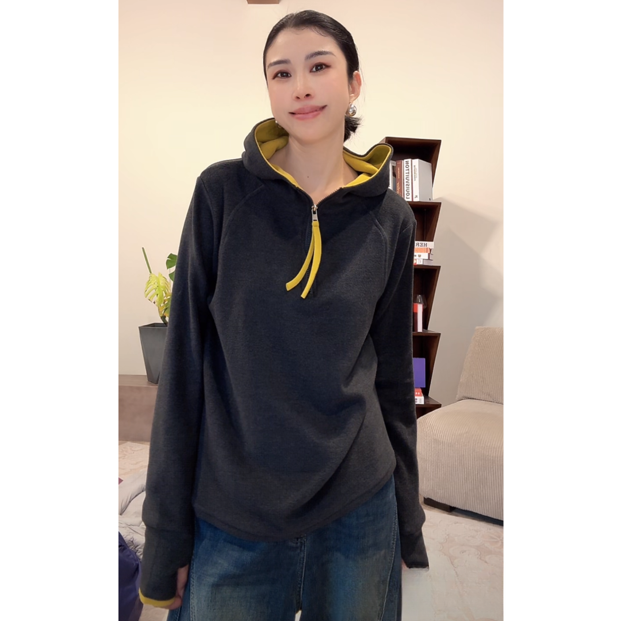 ZUOXIAOQI【现货】软软连帽衫42（衣长58-66/胸围104-120）