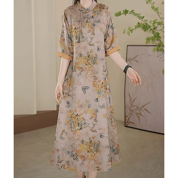【蝶恋花】2025春季新款新中式中国风连衣裙