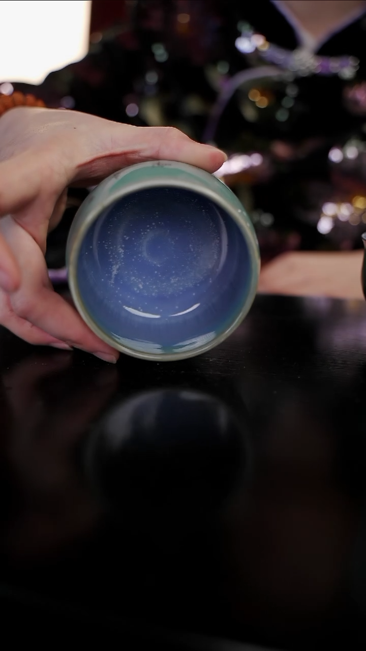 杯等烟雨陶瓷手作主人杯128