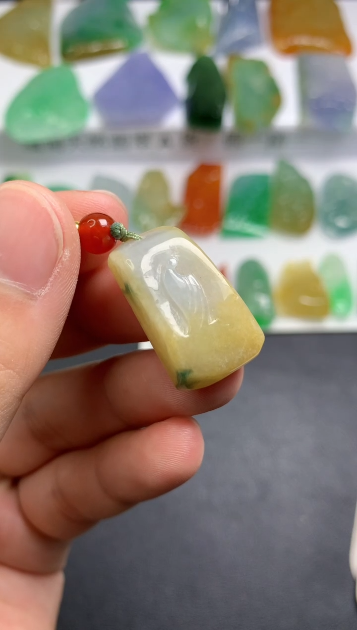 颈饰未镶嵌翡翠776
