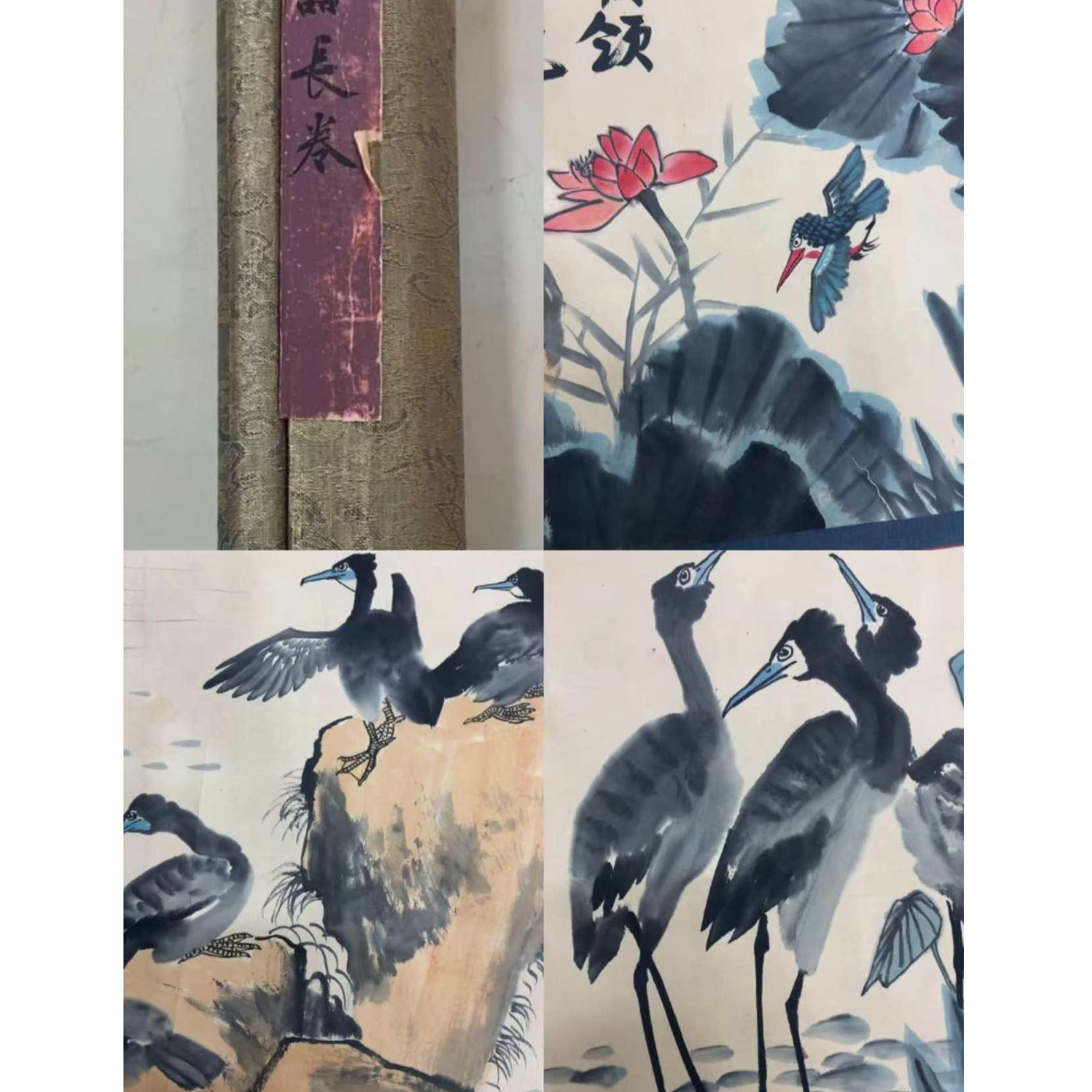 李 花鸟大长卷750 100 67.5平尺