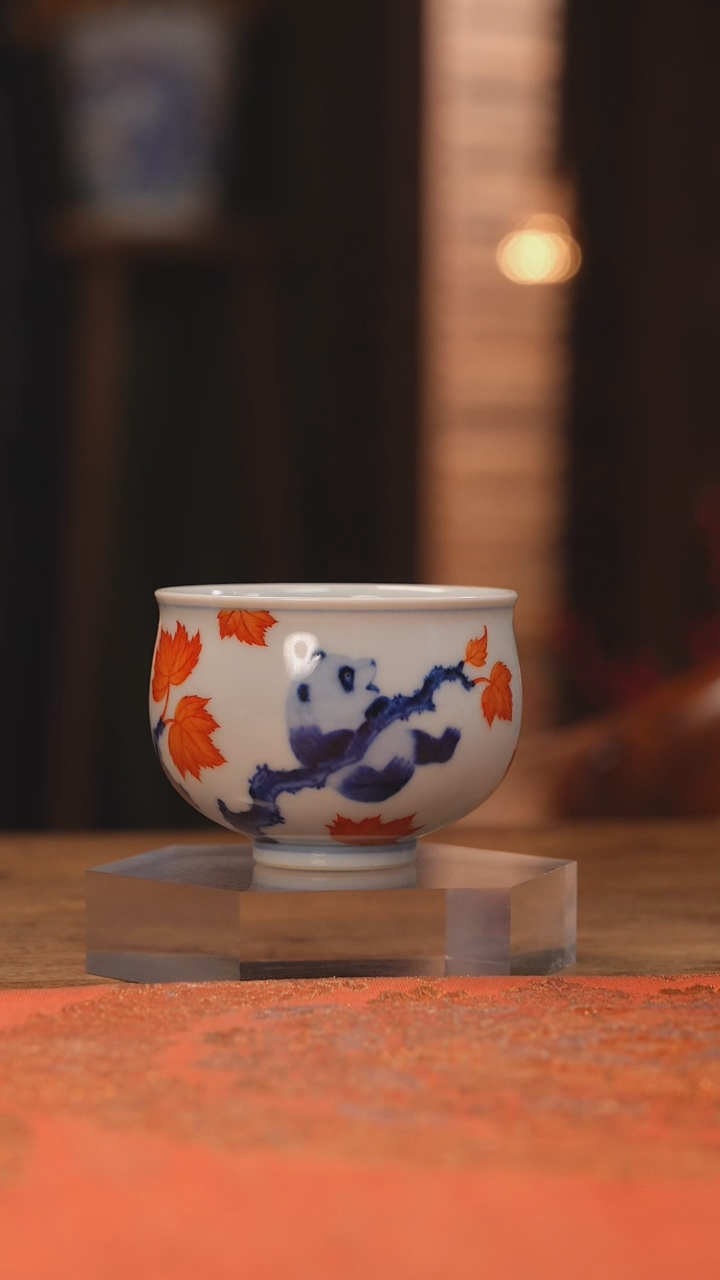 【闪购商品】杯团窑 奋斗熊嘟嘟杯