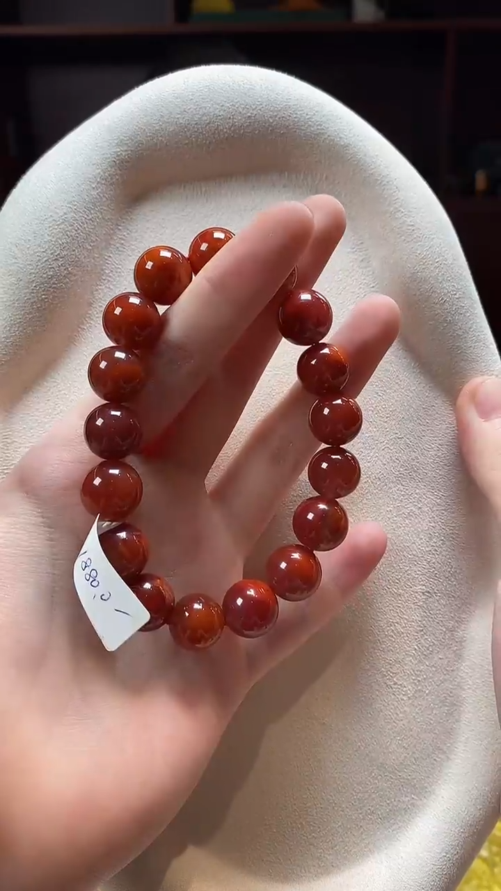 未镶嵌手链南红玛瑙手串