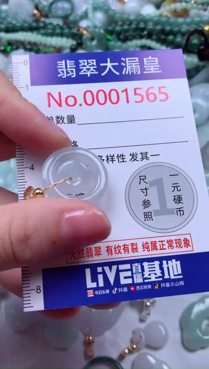 吊坠(不含链)未镶嵌翡翠1565