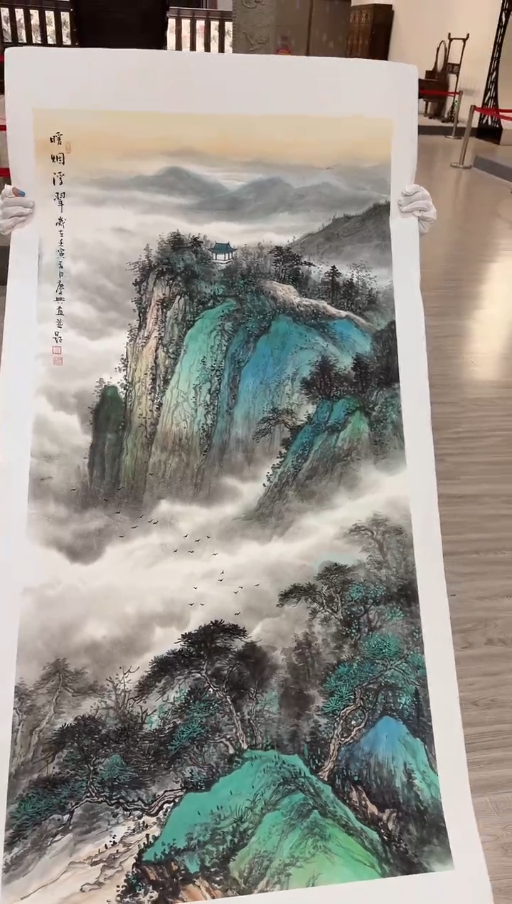 国画11隆轩美术馆李庆兴老师作品