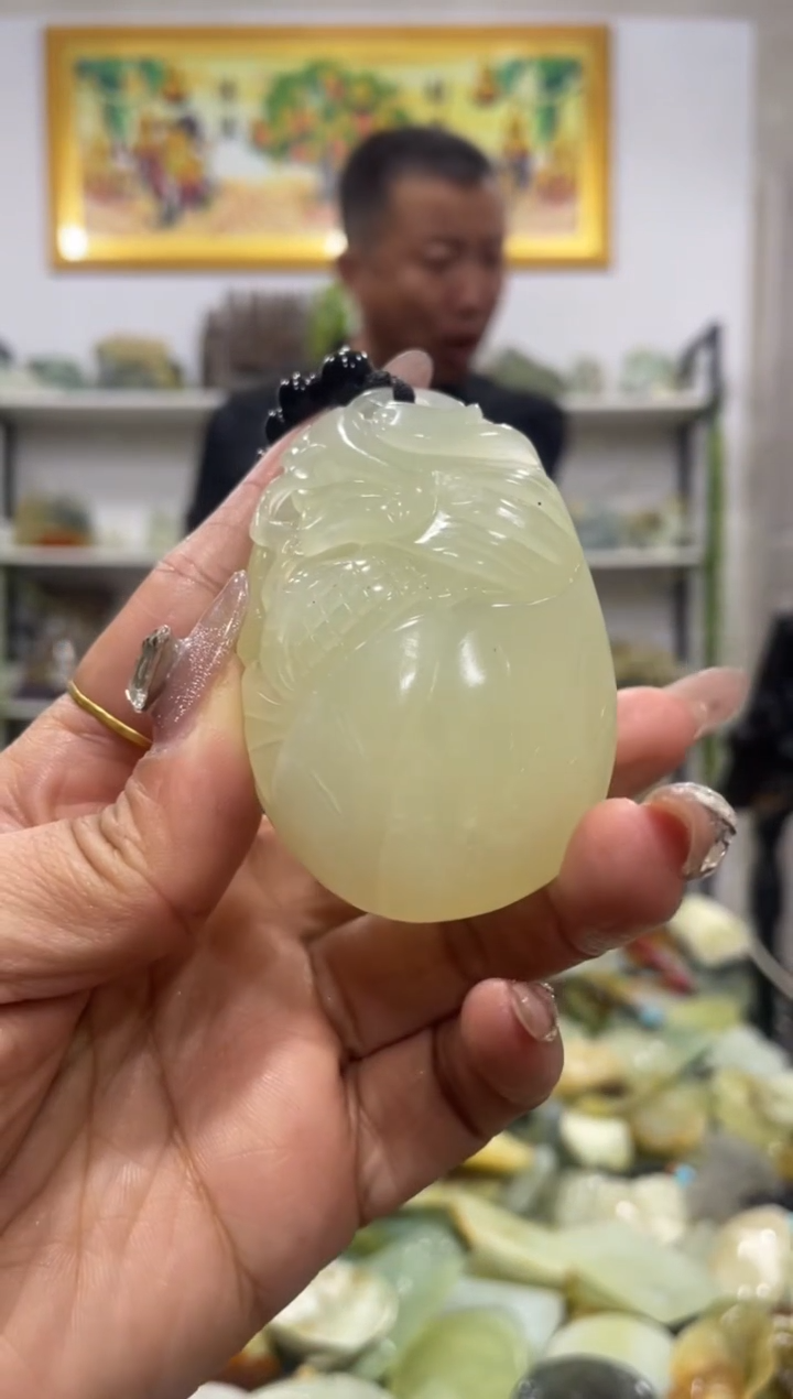 【闪购商品】岫玉手把未镶嵌            