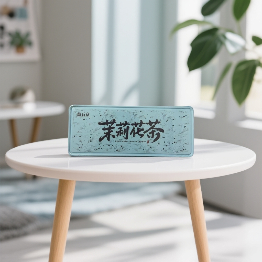 花香型茉莉花茶2泡铁盒