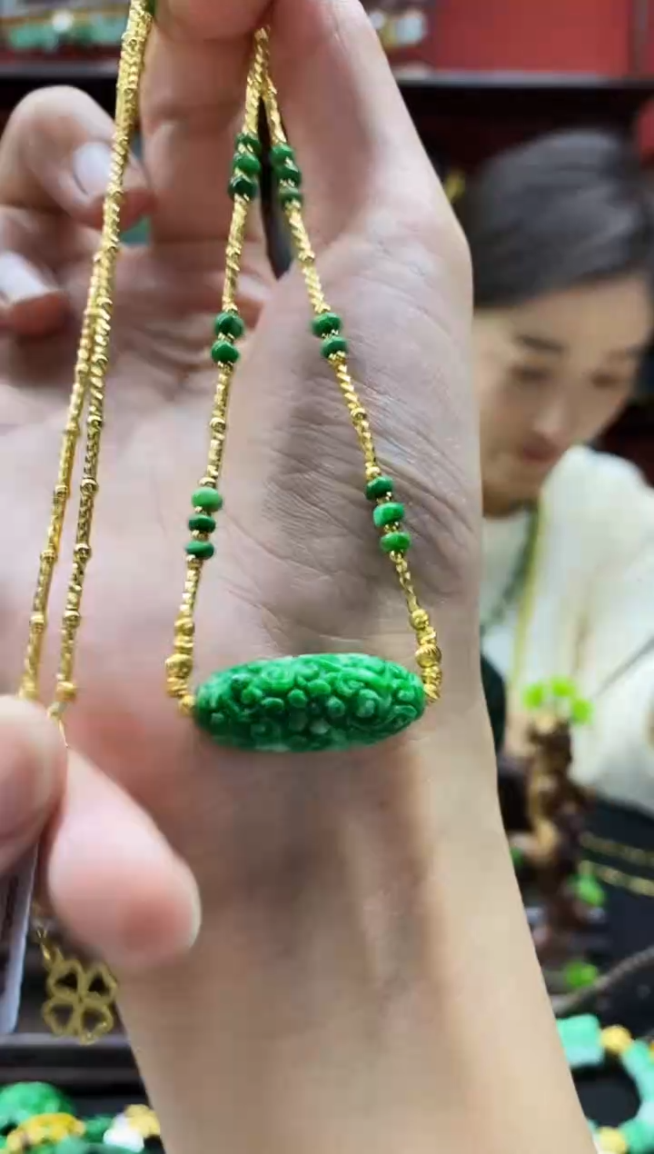 颈饰未镶嵌翡翠翡翠吊坠