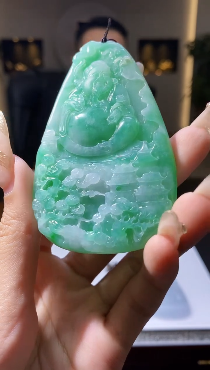 【闪购商品】翡翠颈饰未镶嵌Q-@@PDZC0113112