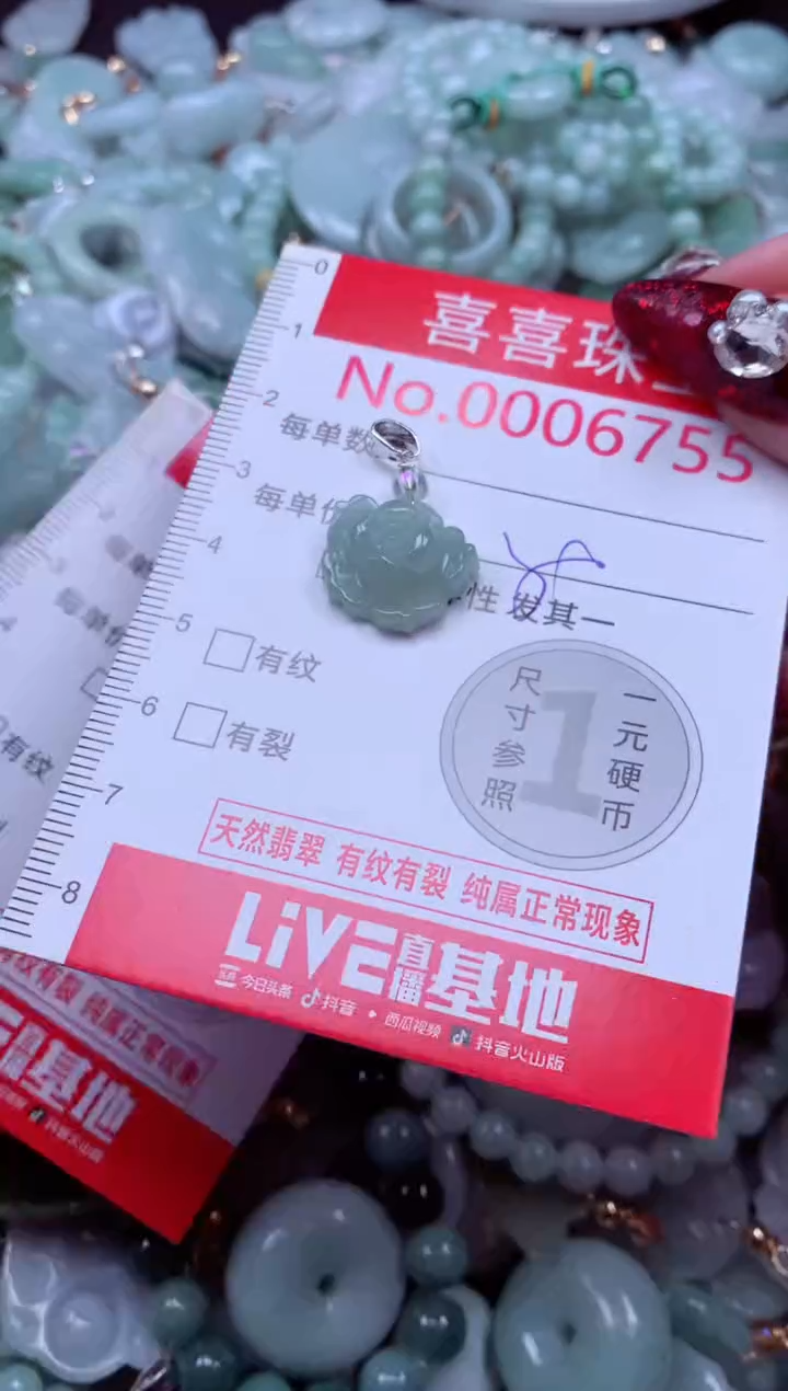 颈饰未镶嵌翡翠6755