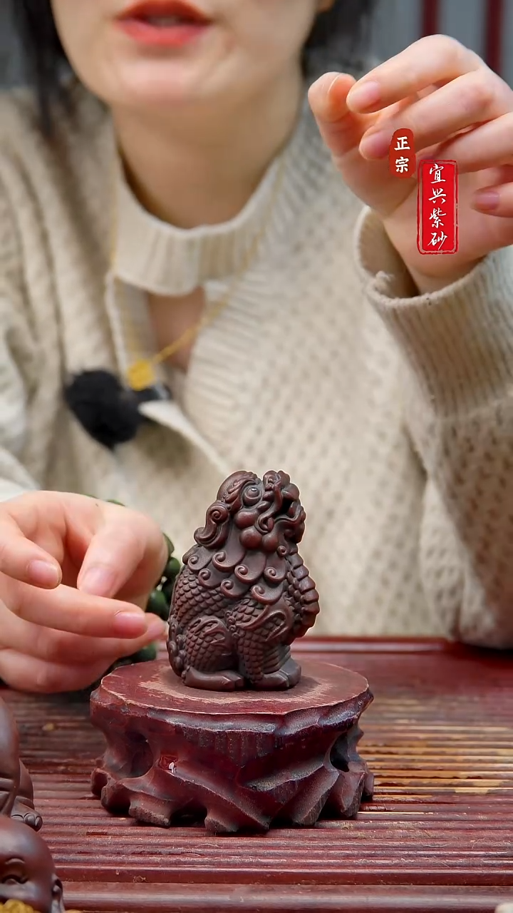 紫砂茶宠宜兴紫砂茶宠摆件